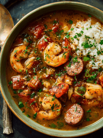 Shrimp-and-sausage Gumbo