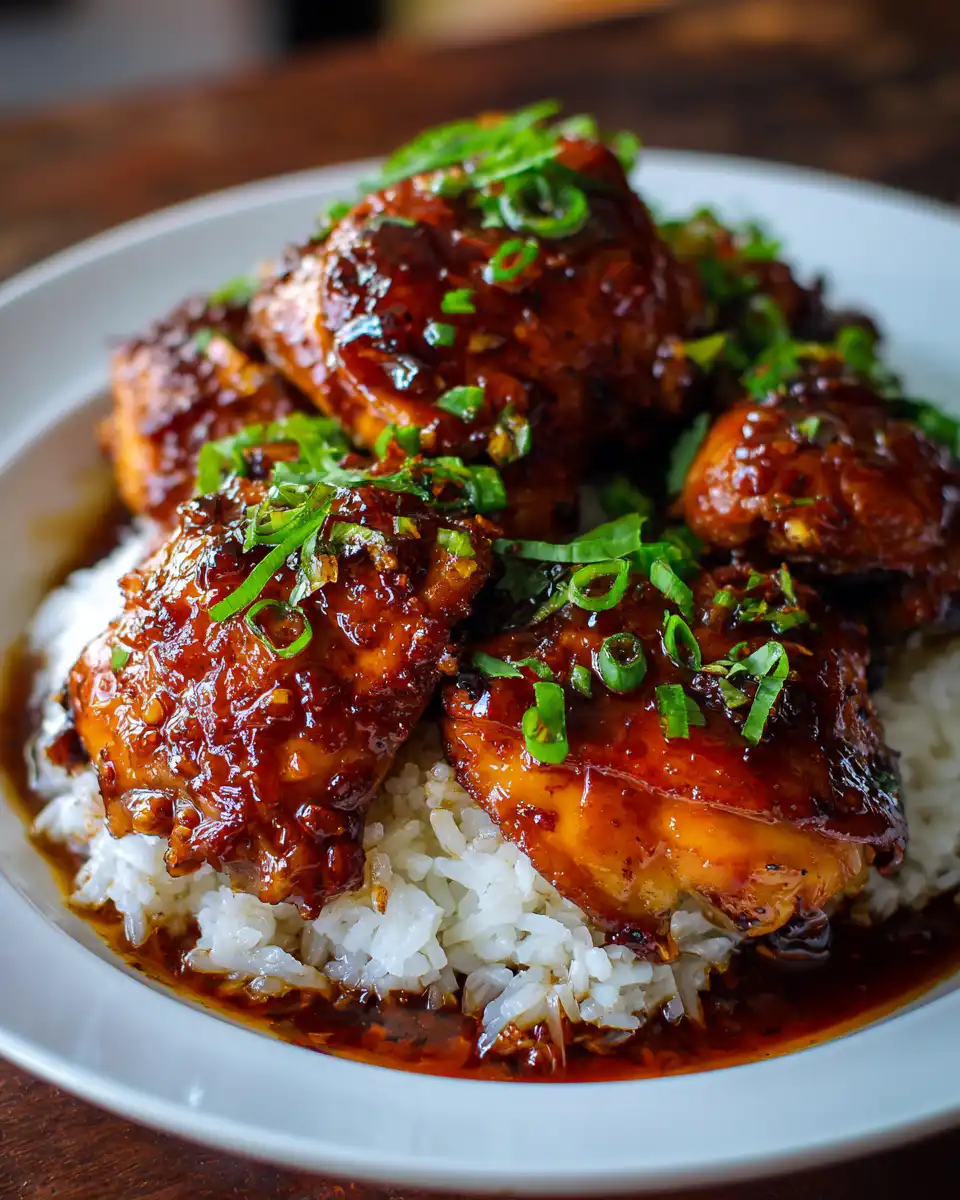 Slow Cooker Honey Garlic Chicken