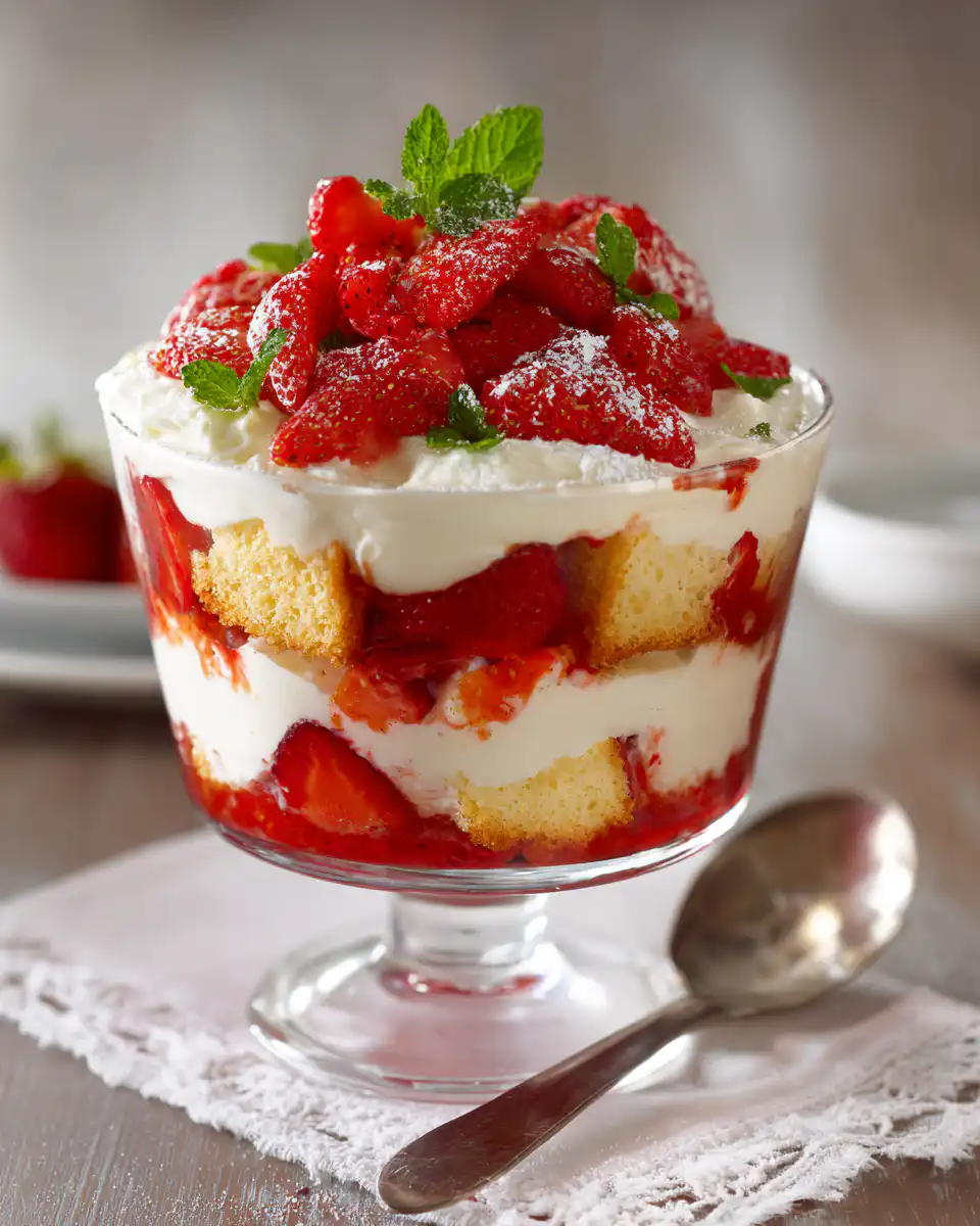 Strawberry Trifle