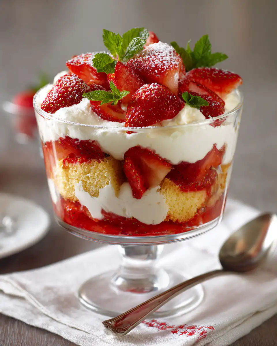 Strawberry Trifle