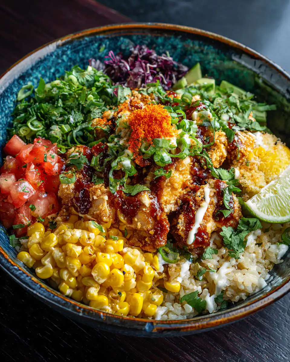 Street Corn Chicken Rice Bowl | Cocina Republic