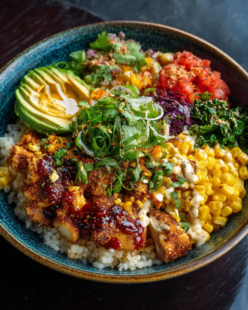 Street Corn Chicken Rice Bowl | Cocina Republic