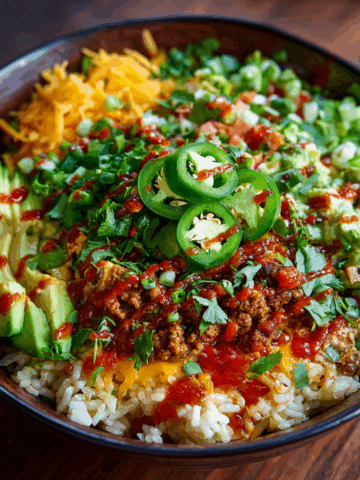 Taco Rice Bowl