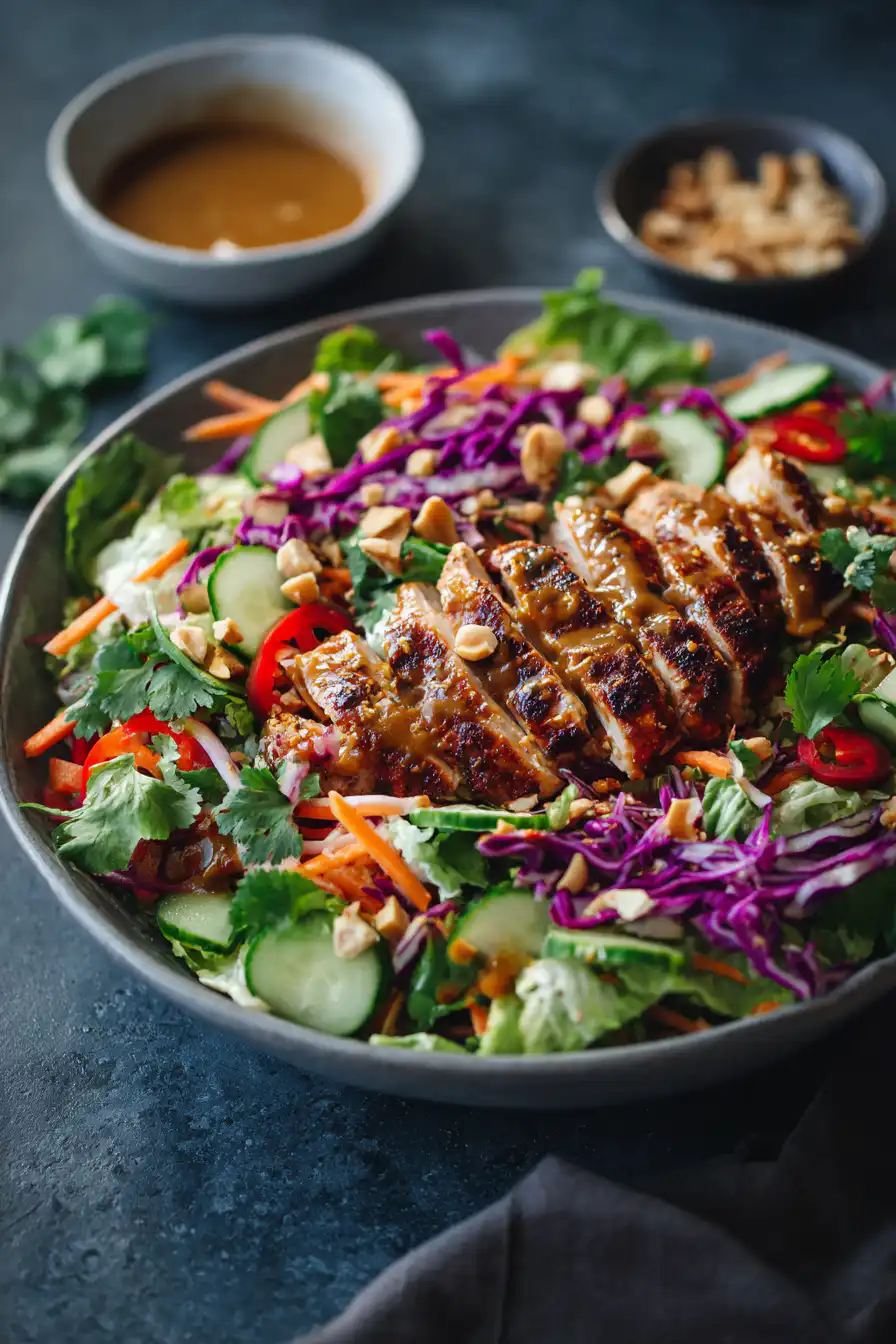 Thai Peanut Chicken Salad