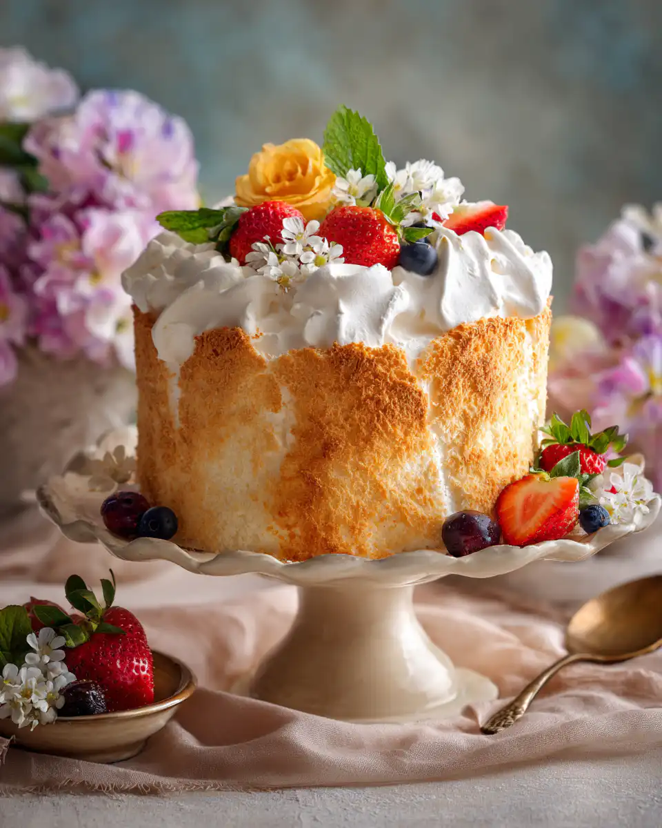 easter angel food cake