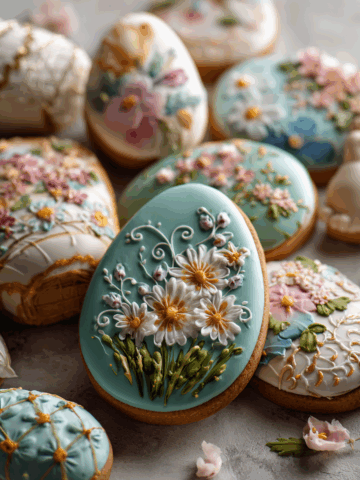easter cookies royal icing