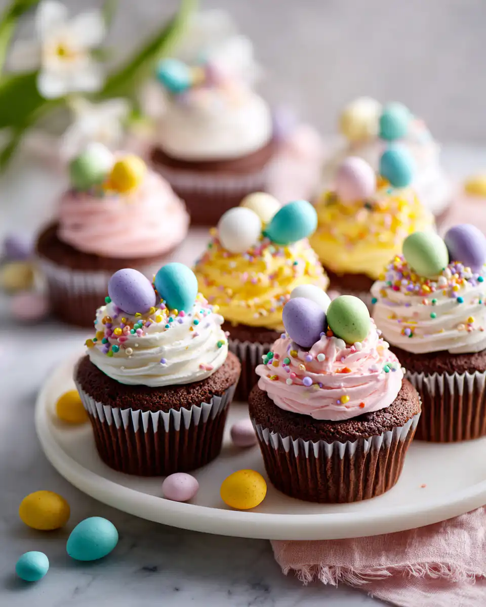 easter cupcakes