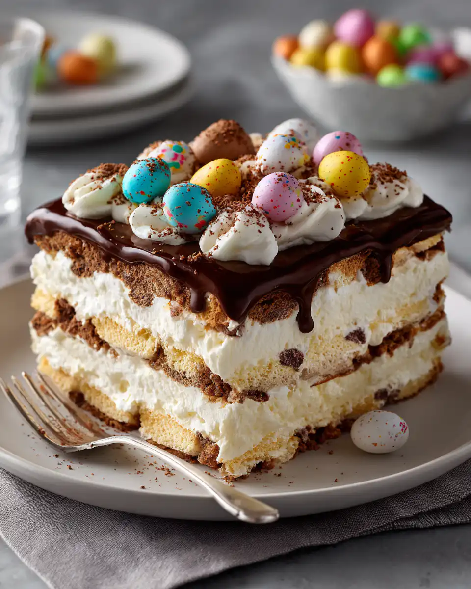 easter eclair cake