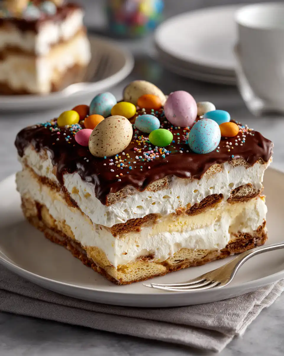easter eclair cake