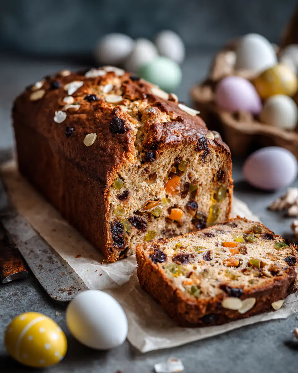 easter loaf cake