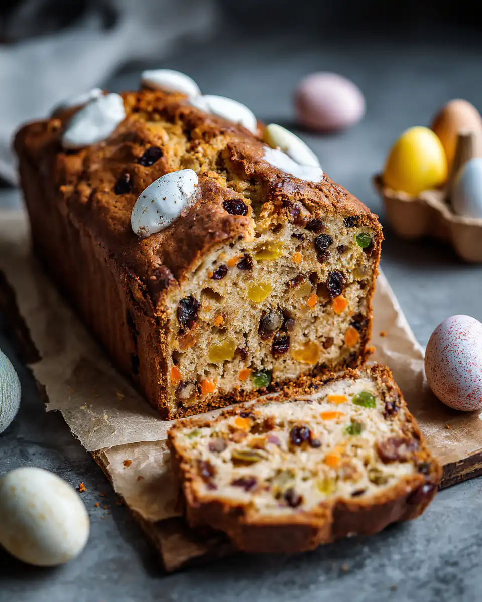 easter loaf cake