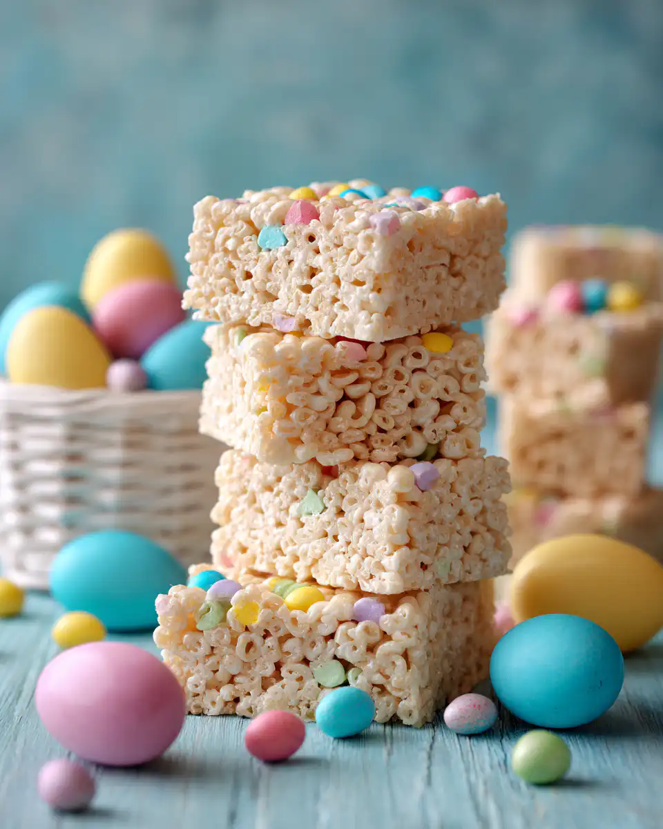 easter rice crispy treats