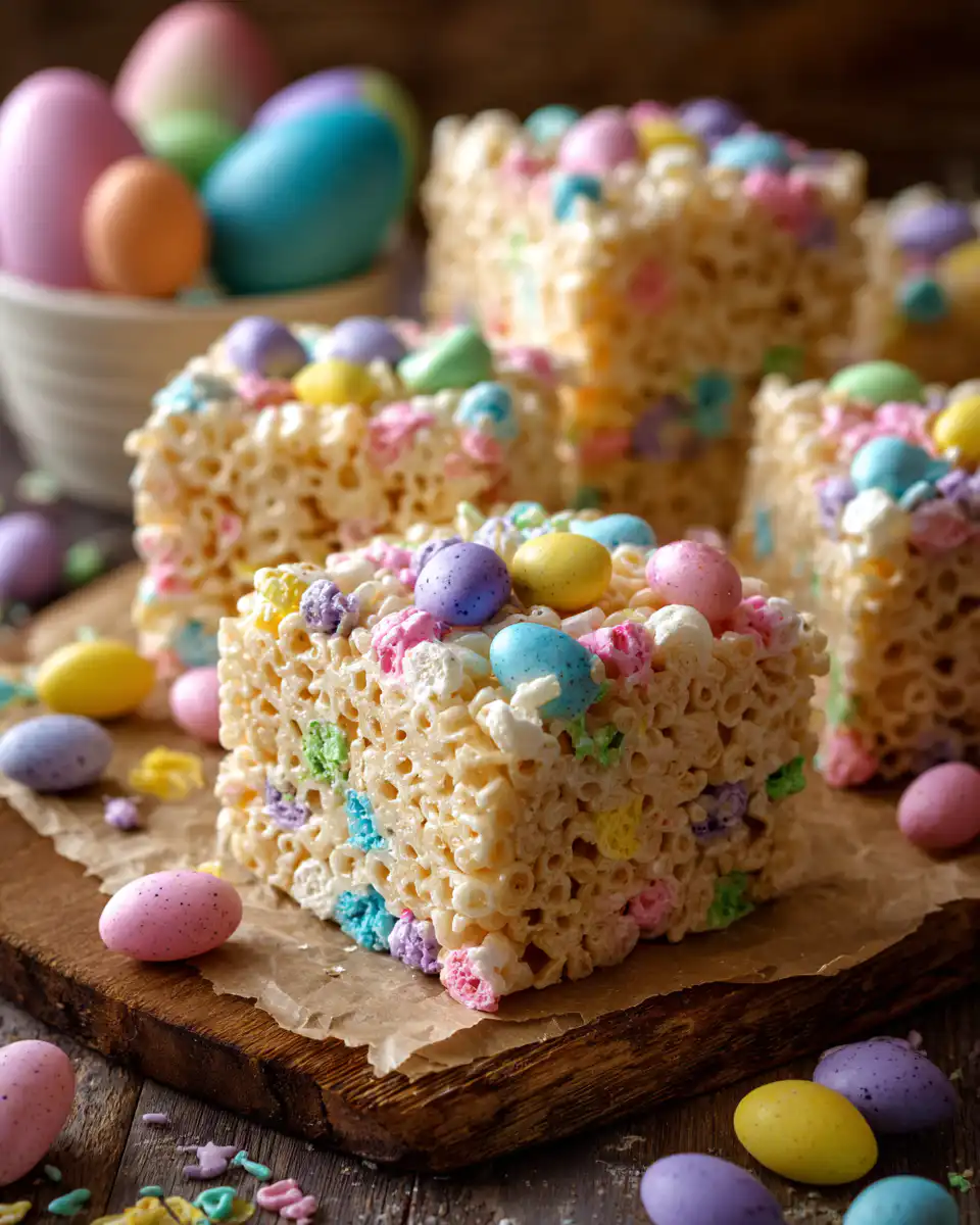 easter rice krispie treats