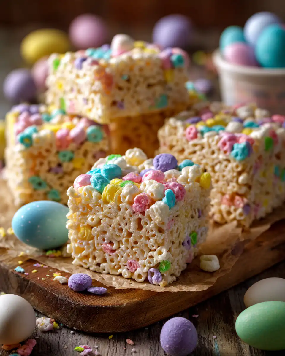 easter rice krispie treats