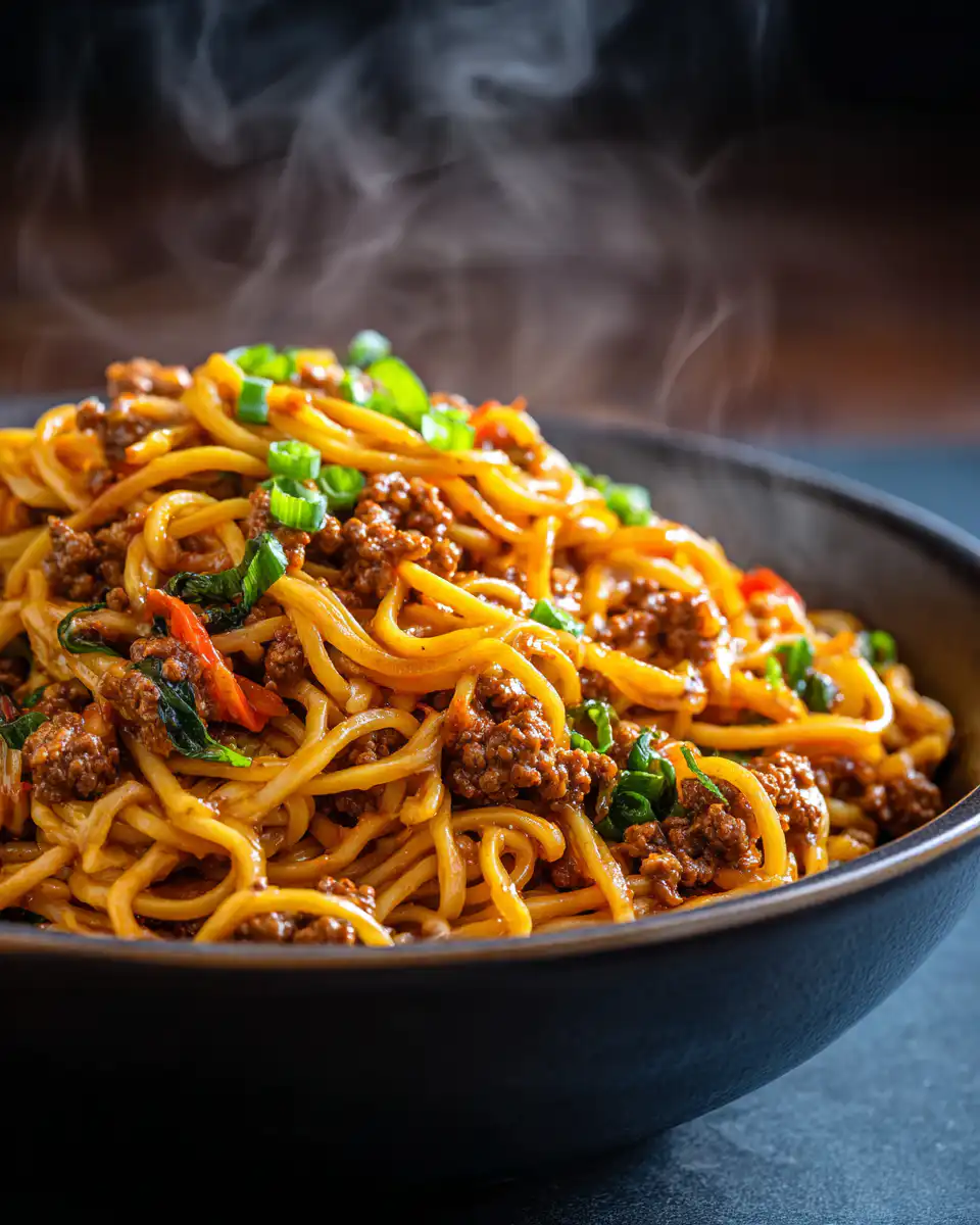 ground beef and noodles