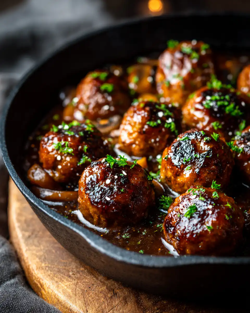 salisbury steak meatballs