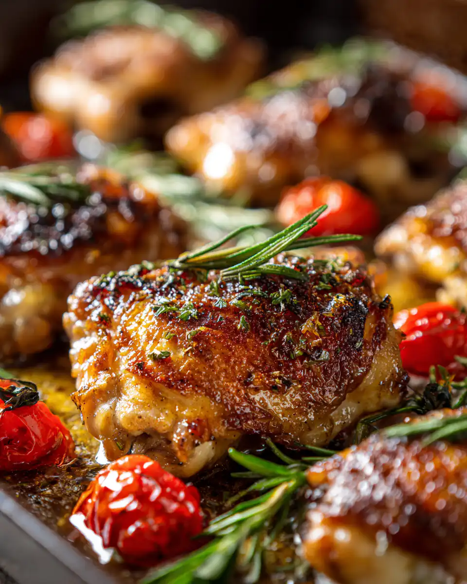 sheet pan chicken thighs