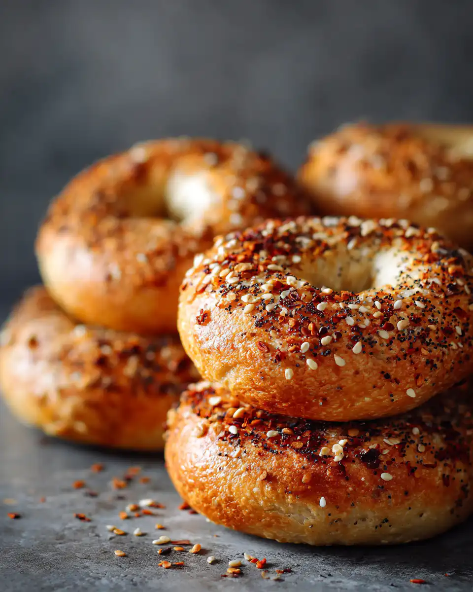 sourdough bagels recipe