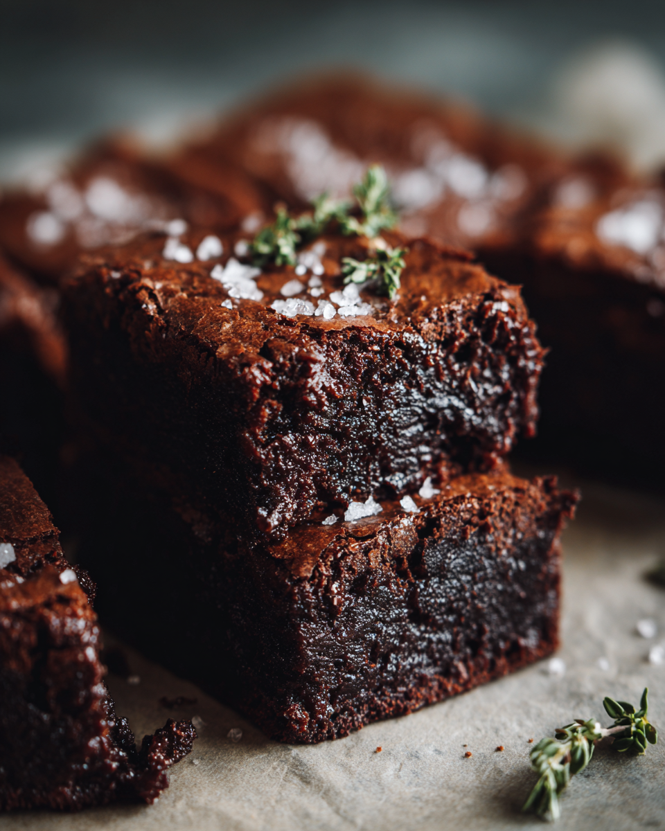 sourdough brownies recipe