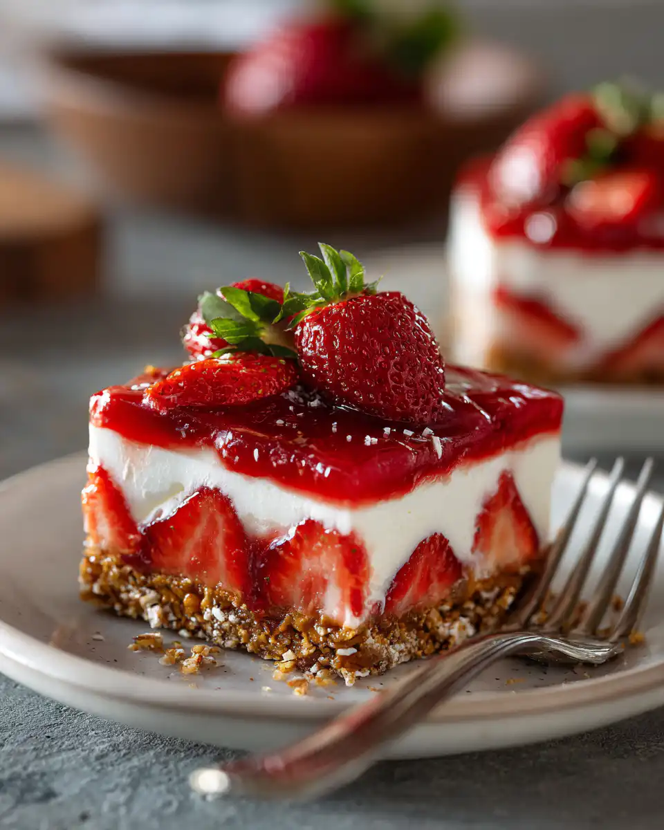 strawberry pretzel salad