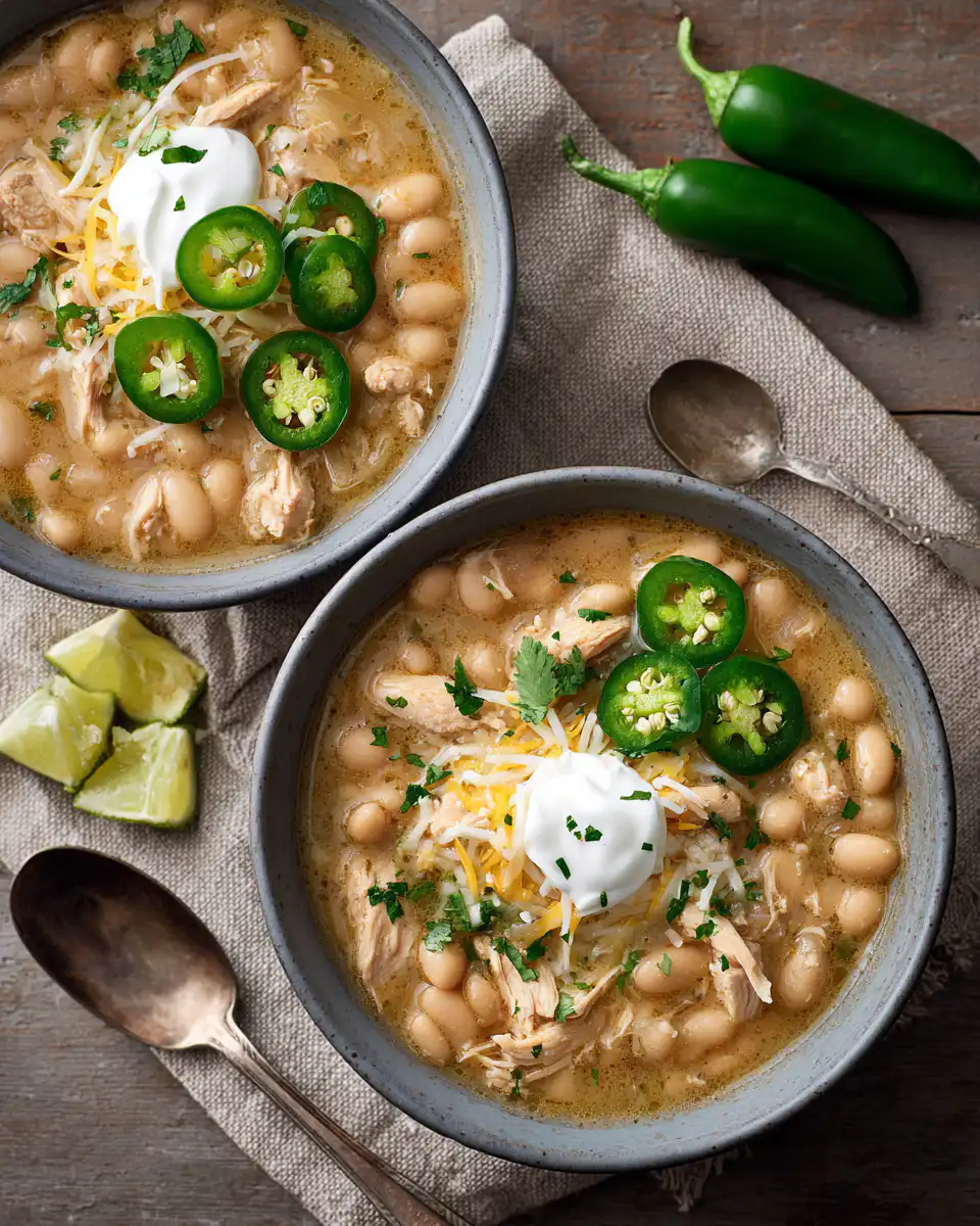white bean chicken chili