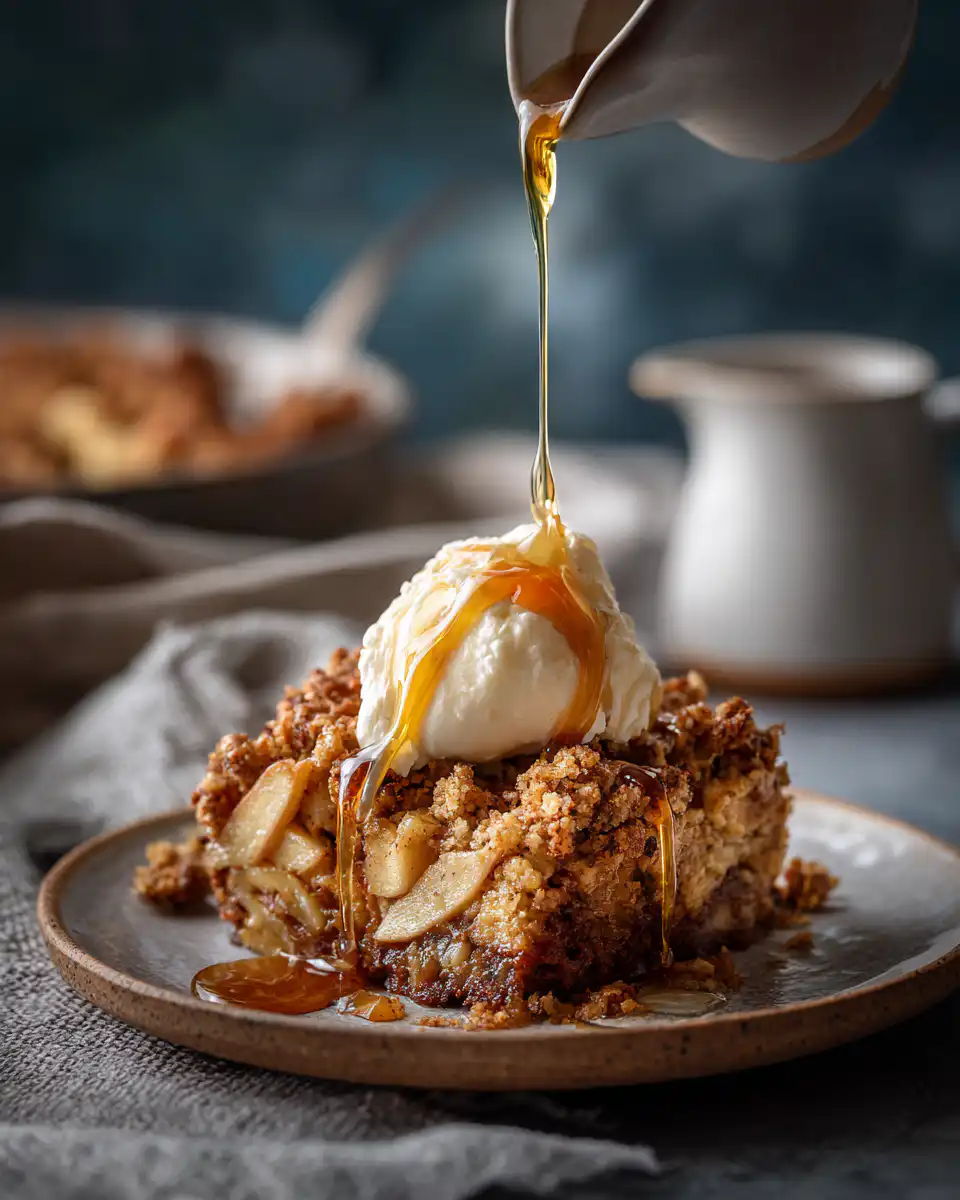 Apple Crumble Breakfast Bake