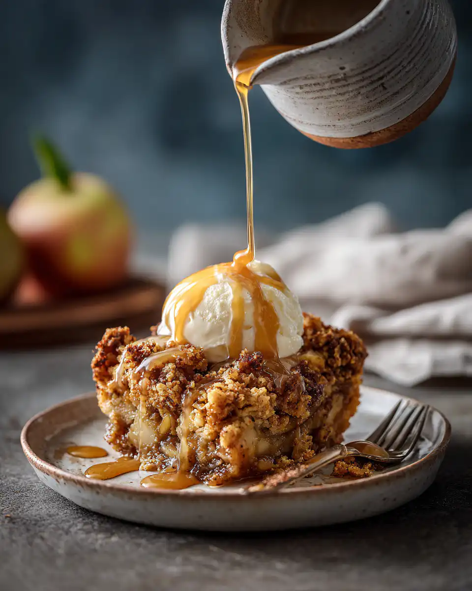 Apple Crumble Breakfast Bake