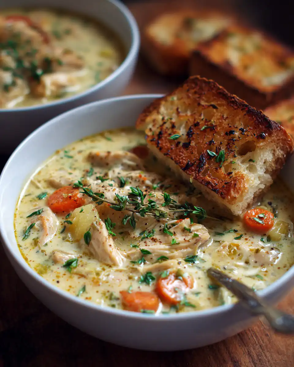 Chicken Pot Pie Soup