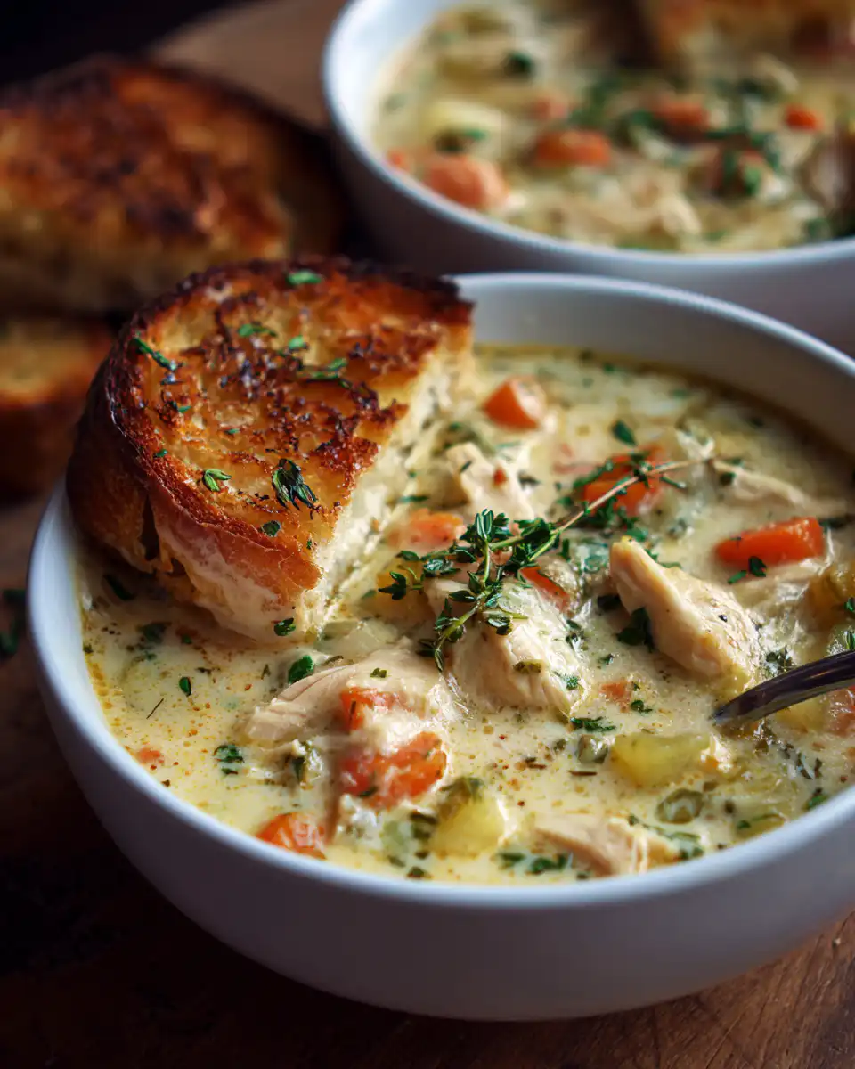 Chicken Pot Pie Soup