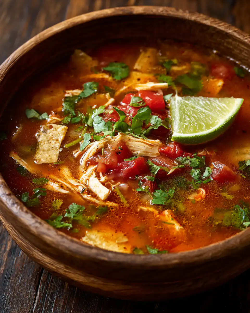 Slow-Cooker Chicken Tortilla Soup