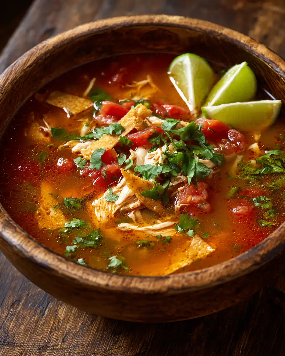 Slow-Cooker Chicken Tortilla Soup