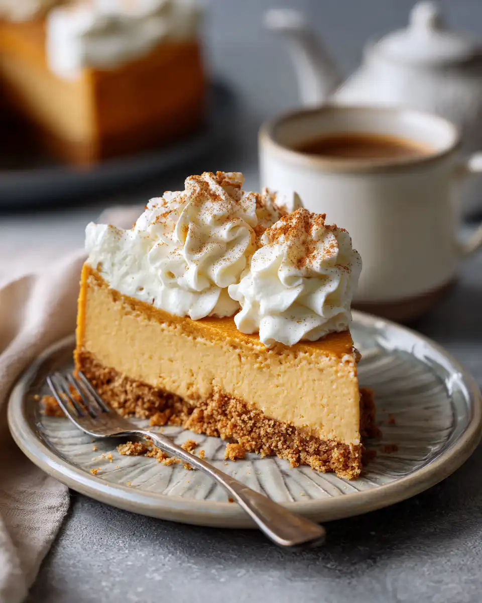 no bake pumpkin cheesecake