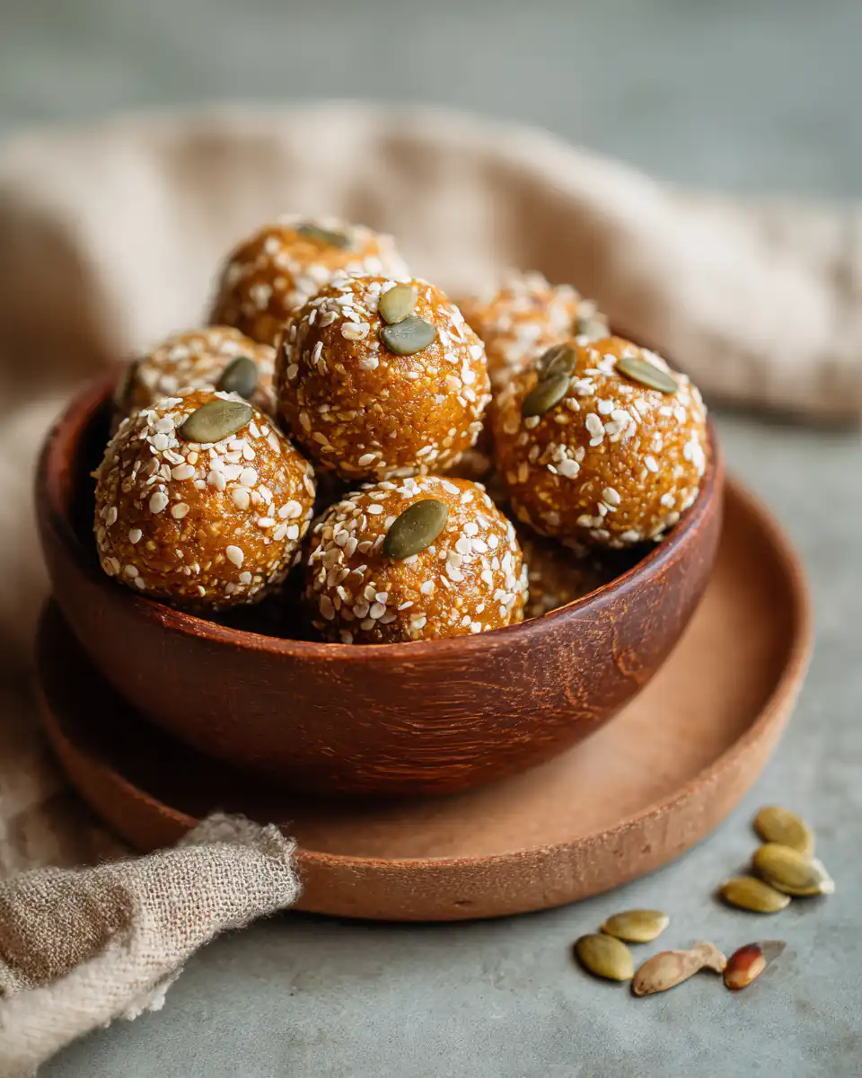 pumpkin energy balls