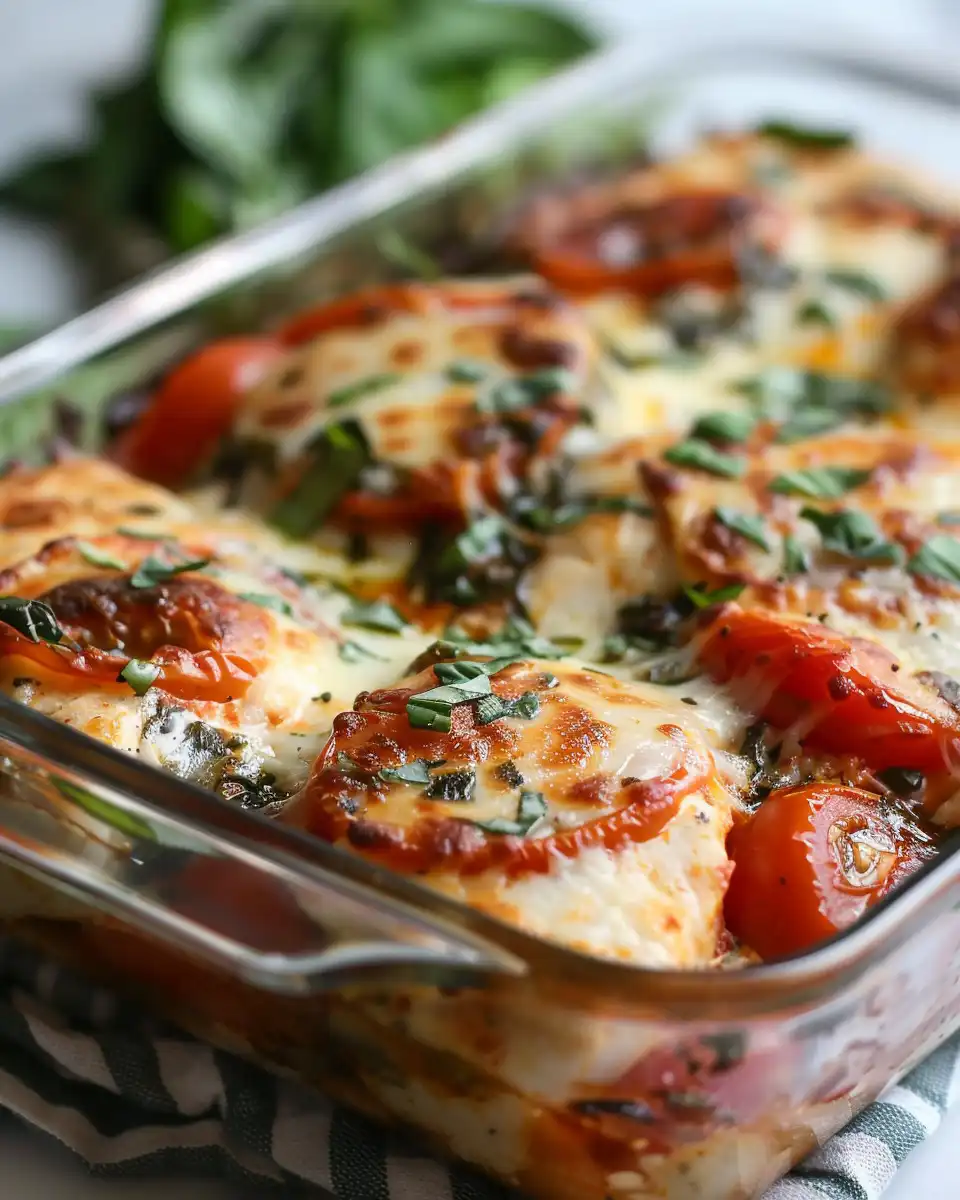 Close-up of ingredients for Tuscan chicken including sun dried tomatoes and spinach