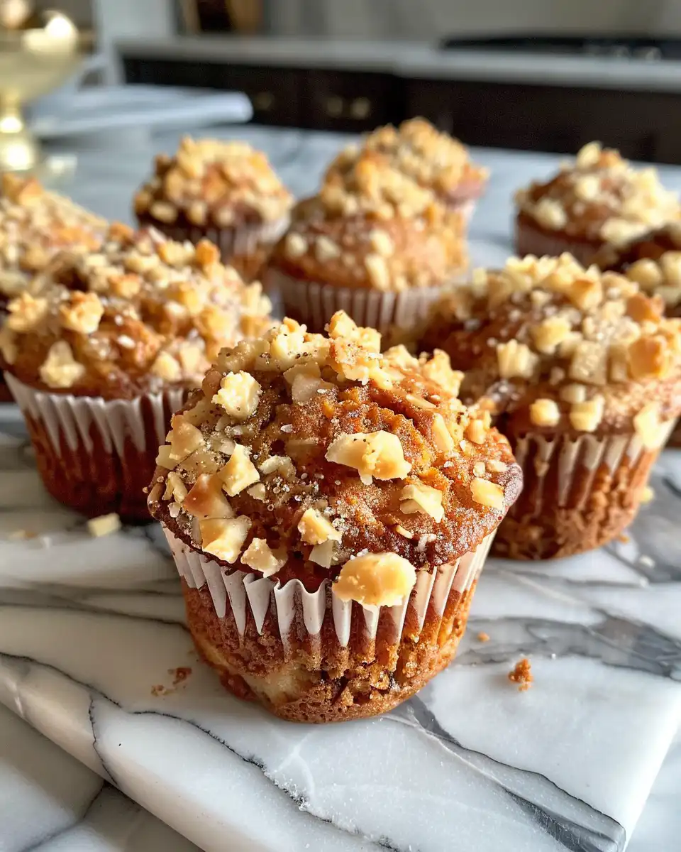 Golden honey baklava muffins fresh from the pressure cooker
