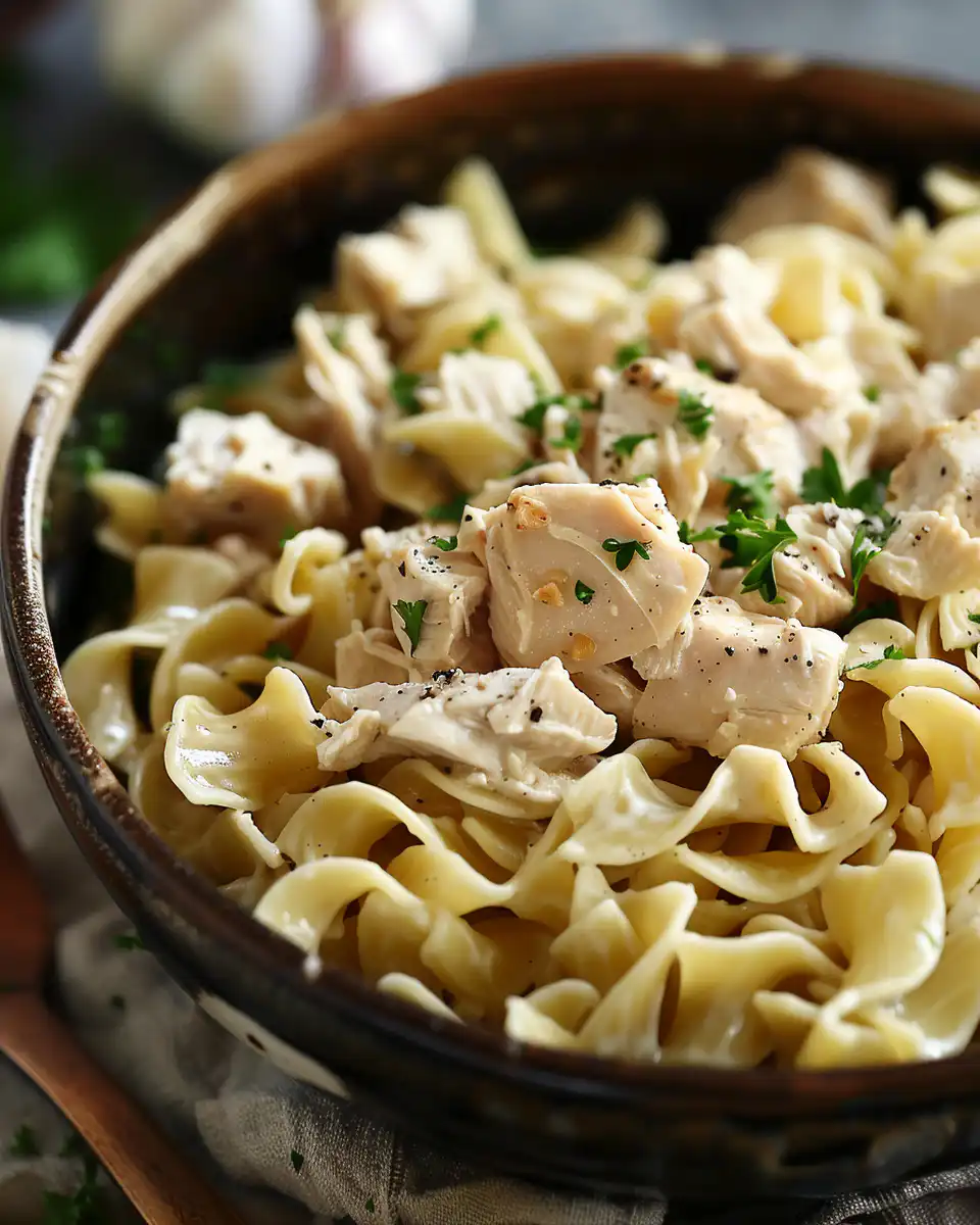 Ingredients spread for parmesan chicken with buttered noodles showing breadcrumbs, parmesan, spices