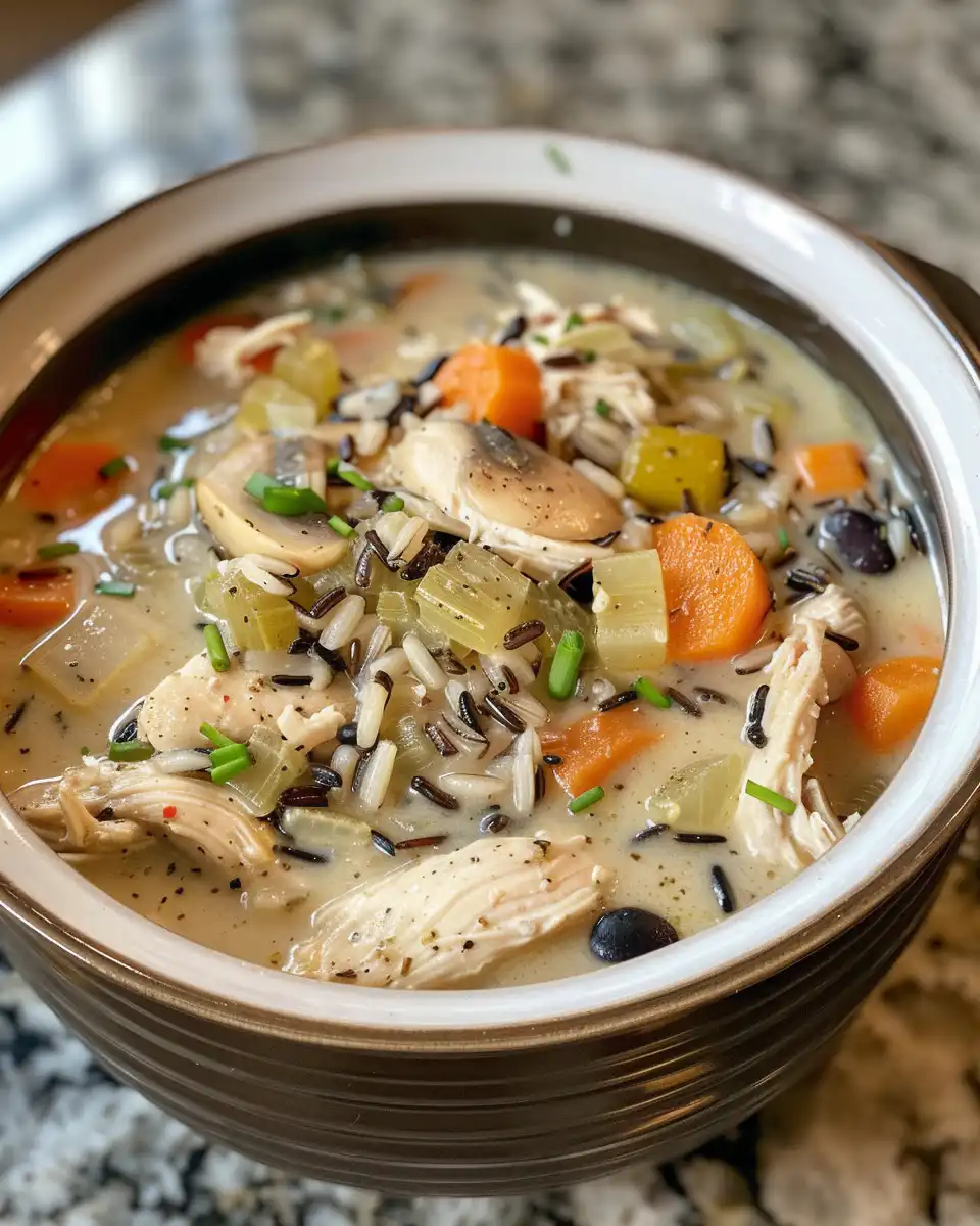 Uncooked Rice Icon Chicken Wild Rice Soup: Ultimate Creamy Comfort 2025