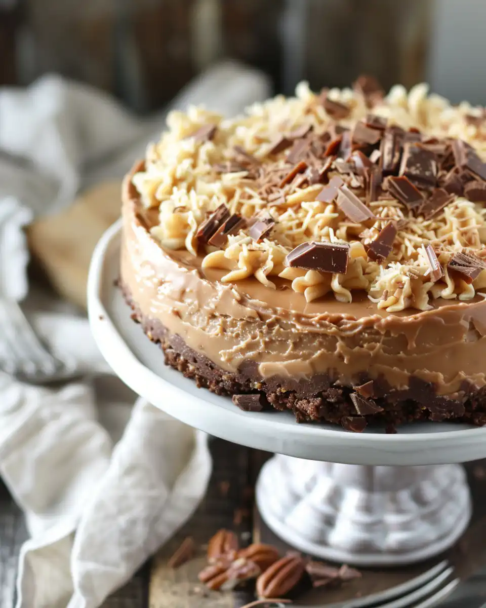 Close-up details of no-bake cheesecake ingredients and textures