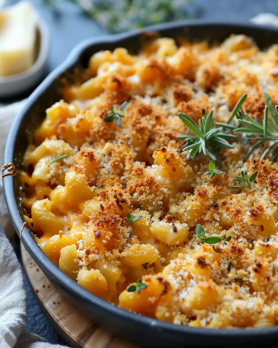 Ingredients and spices for creamy pumpkin mac and cheese sauce preparation