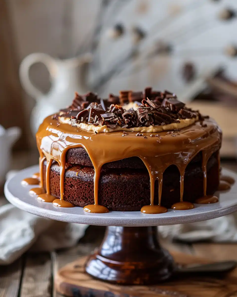 Close up of sticky toffee pudding cake ingredients and texture details