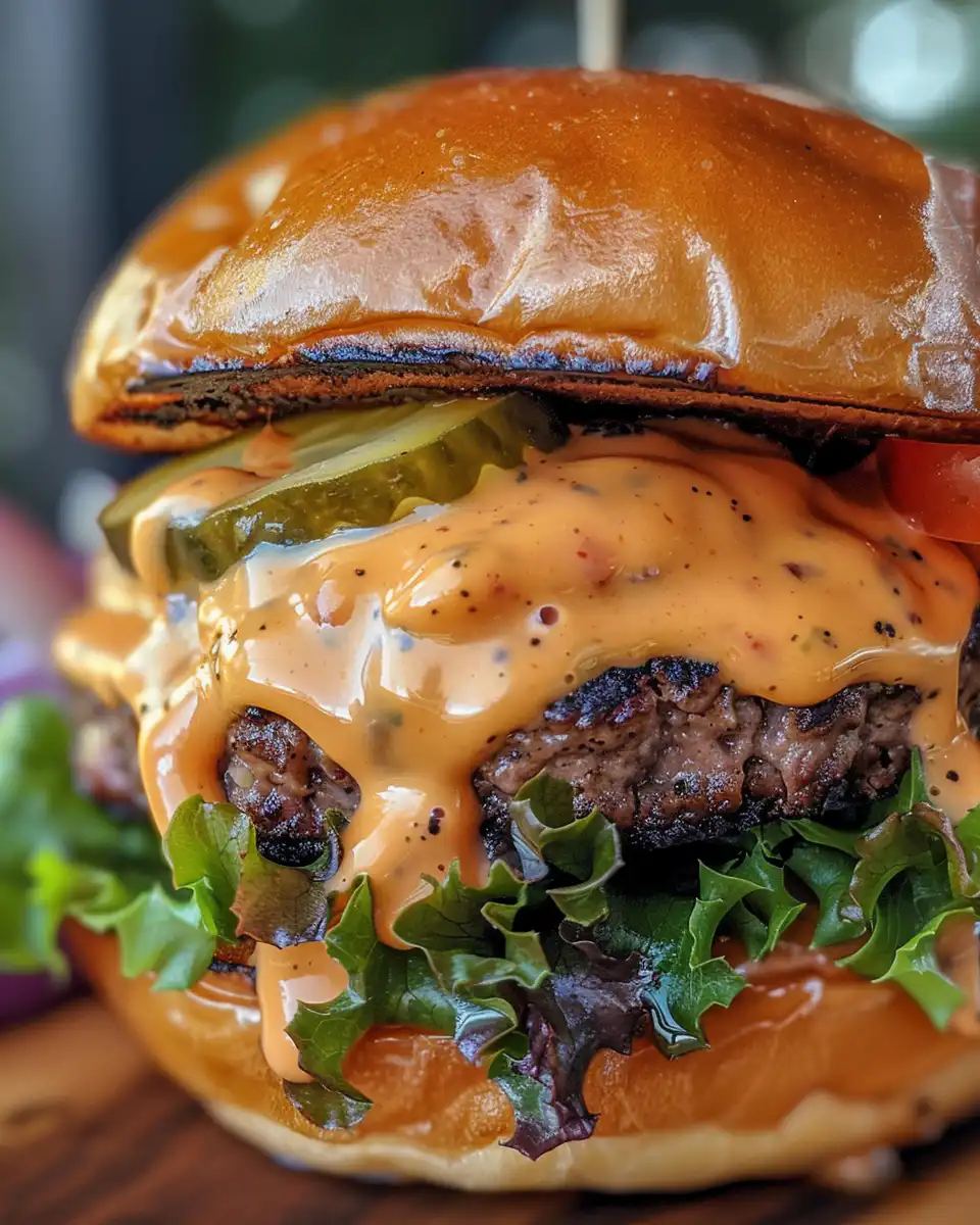 Close up of creamy Smash Burger Sauce in a bowl