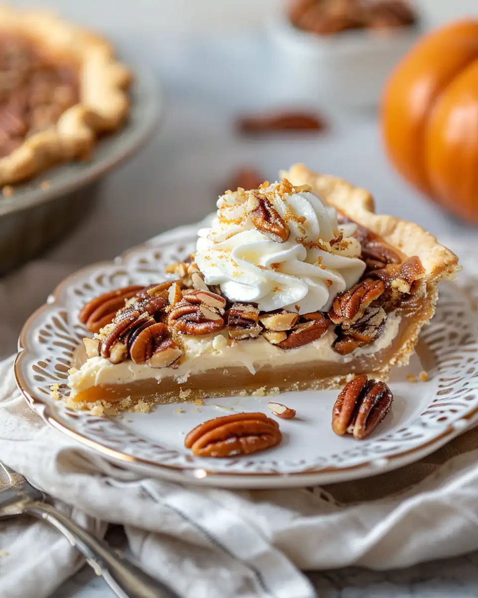 Crumble topping with pecans spread over sweet potato casserole before baking