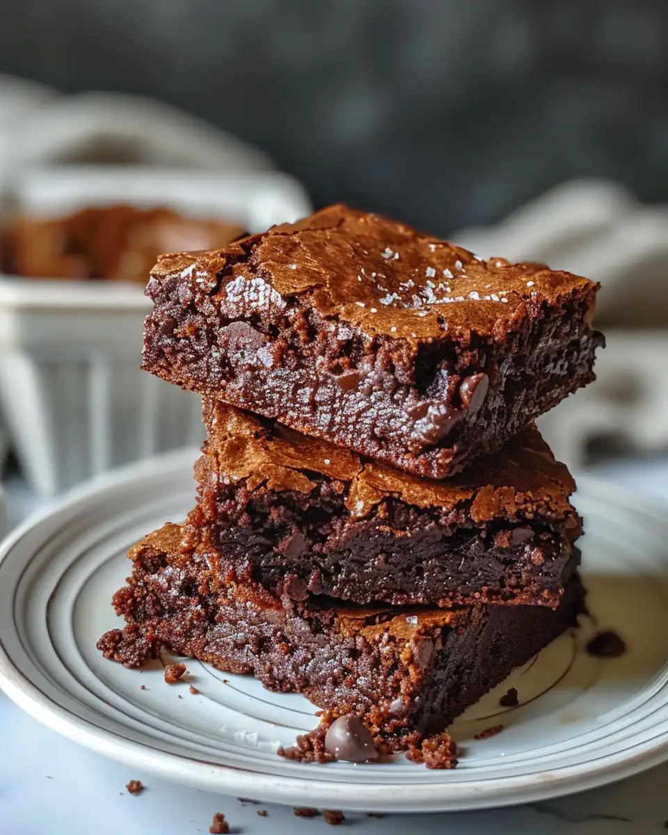 Soft fudgy eggless brownies batter in preparation