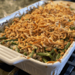 Fresh Green Bean Casserole (no canned soup) taken with iphone 15 pro max --iw 2 --ar 4:5 --v 6.0 --raw