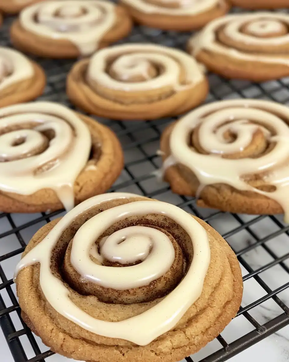 Fresh cinnamon roll cookies steaming in pressure cooker
