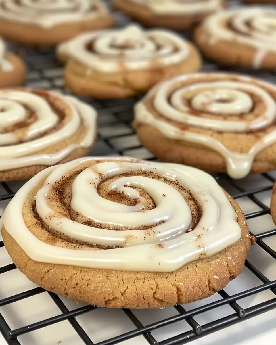 Ingredients for cinnamon roll cookies including flour, butter, cinnamon sugar