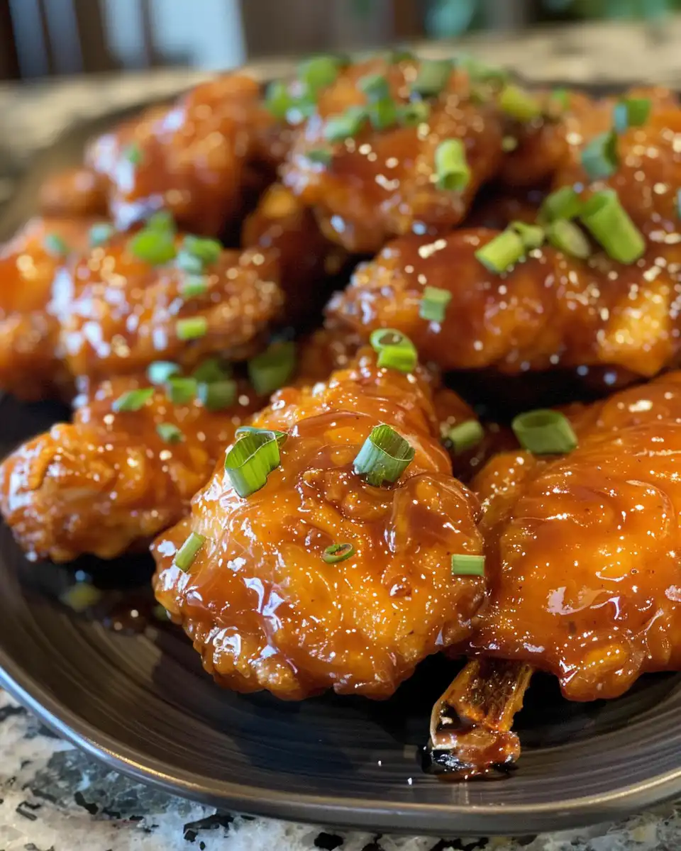 Marinated chicken breasts coated with sweet chili sauce before cooking