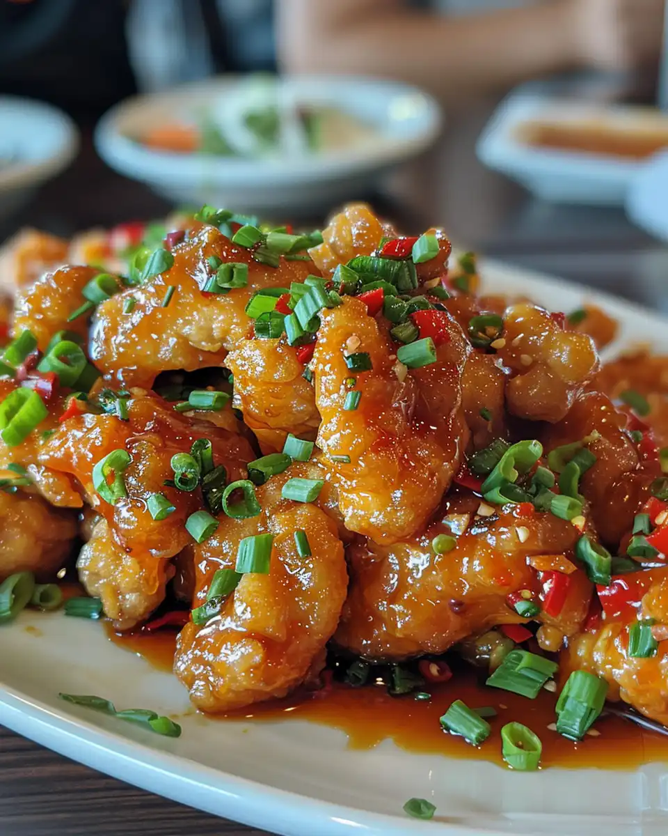 Sweet chili chicken cooking with valve hiss and sealing ring