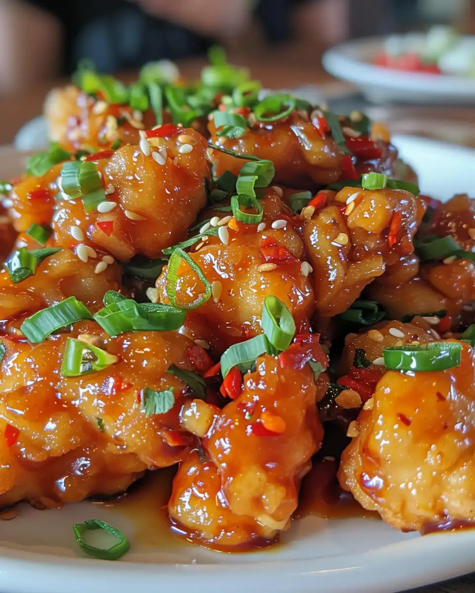 Ingredients and marinade for sweet chili chicken