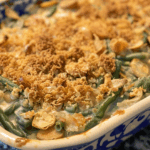 Ultimate Green Bean Casserole taken with iphone 15 pro max --iw 2 --ar 4:5 --v 6.0 --raw